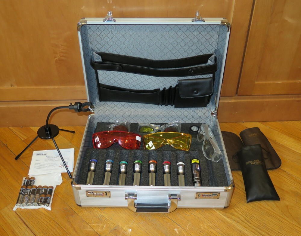 Sirchie megaMAXX ALS MMX300 3-Watt CSI Forensic Light Source Kit Flashlights