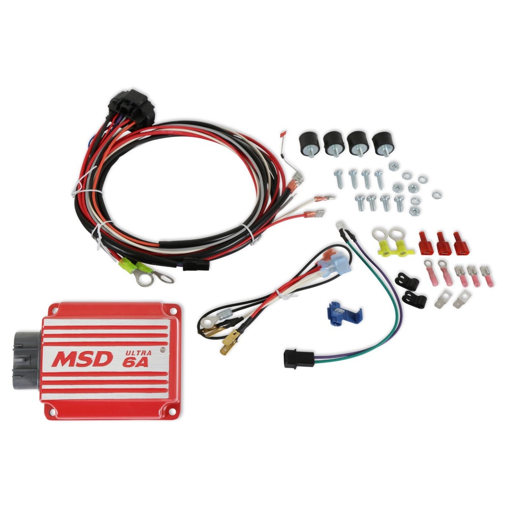 MSD Ultra 6A Ignition Control Compact design - full MSD power - Red - 6202