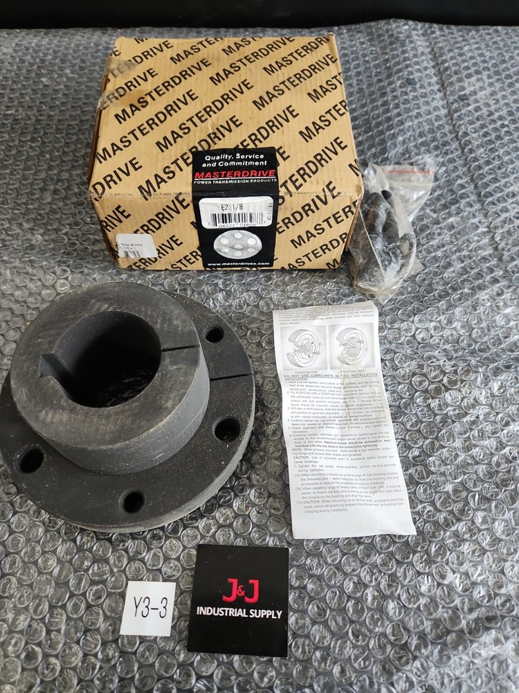 🆕️ Masterdrive Bushing  E2. 1/8 E2 1/8  ⚡️🇺🇸 SHIP+WARRANTY
