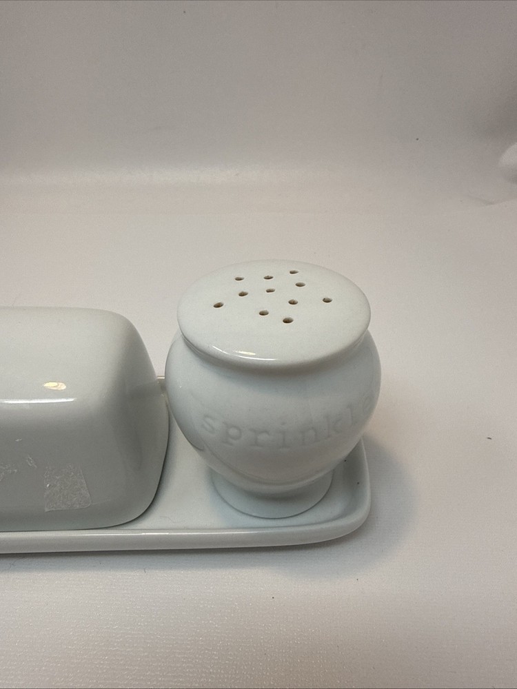 Pottery Barn Great White Condiment - Butter, Sugar & Sprinkles