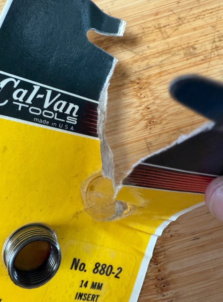 Cal Van Tools 880-2 14mm Insert 3/8" Long 1 Per Package