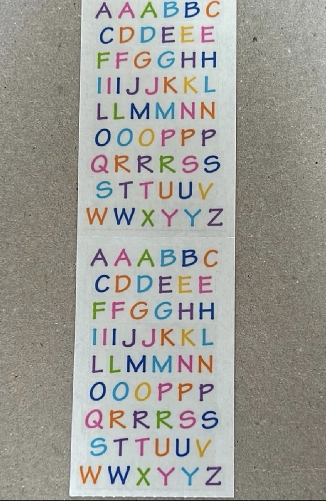 Mrs. Grossman’s Stickers Alphabet Alphabitsy