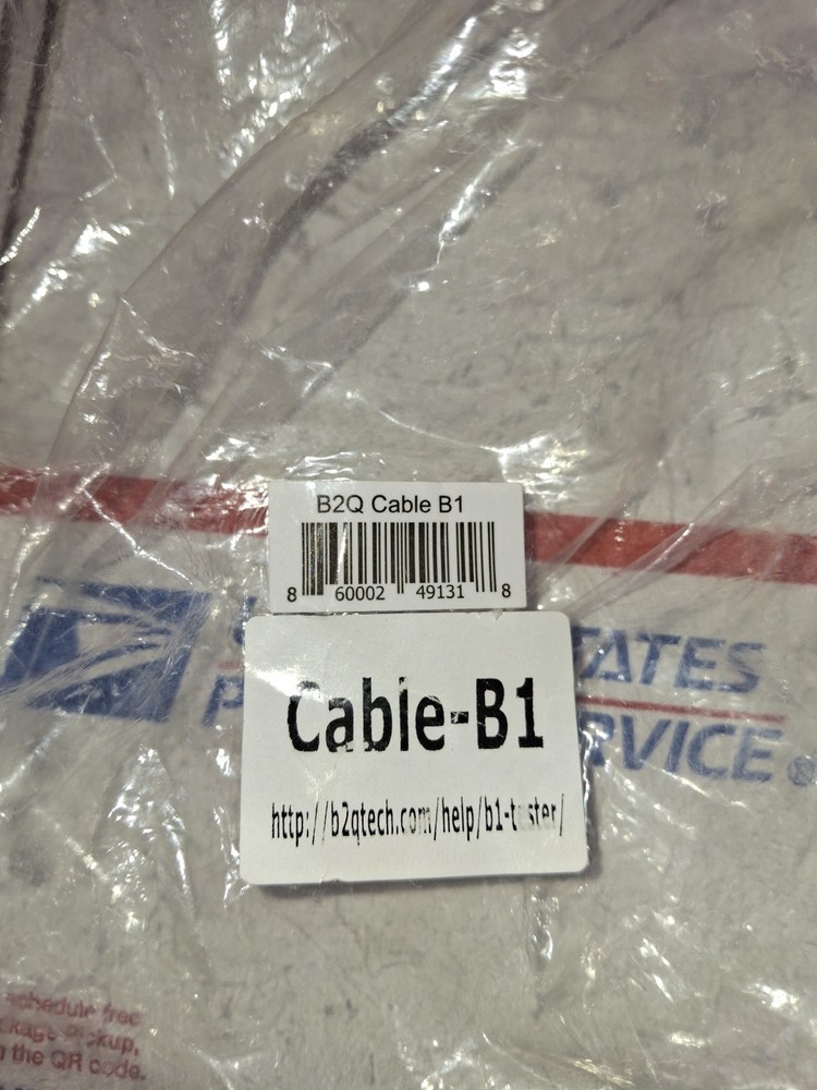 B2Q Technologies B1e Battery Tester CABLES ONLY REPLACEMENT