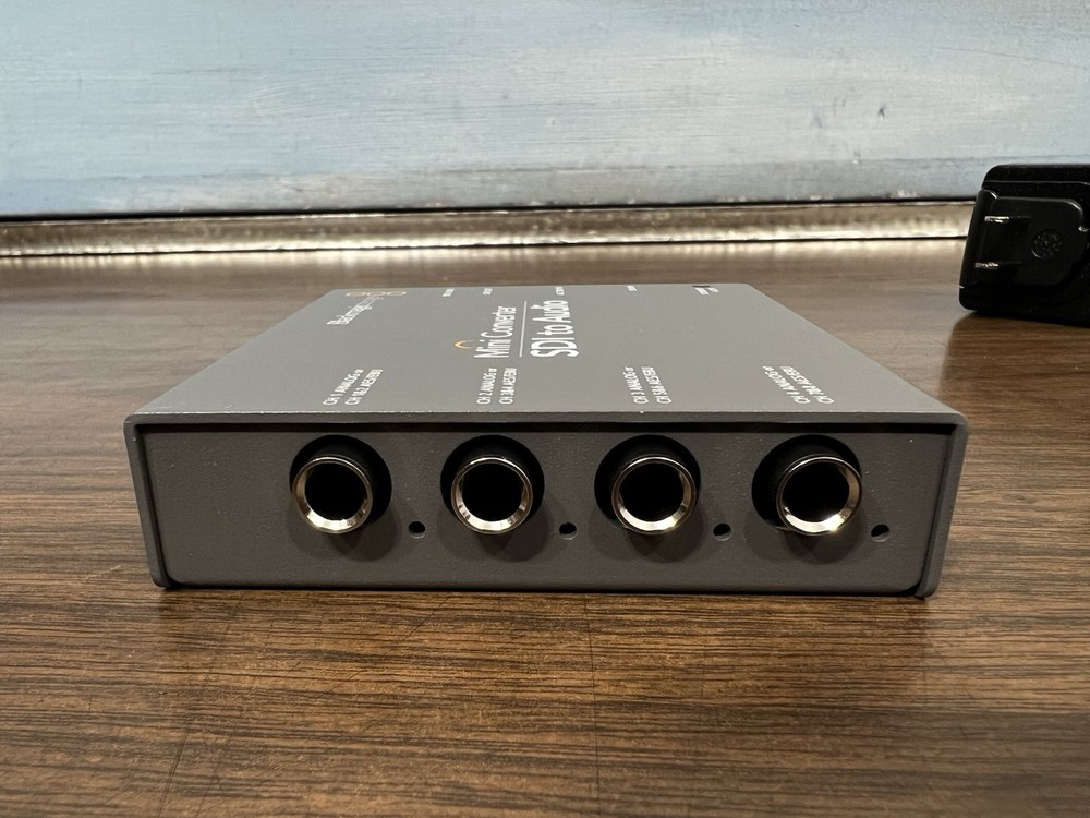Blackmagic Design SDI to AUDIO Mini Converter WORKING !!