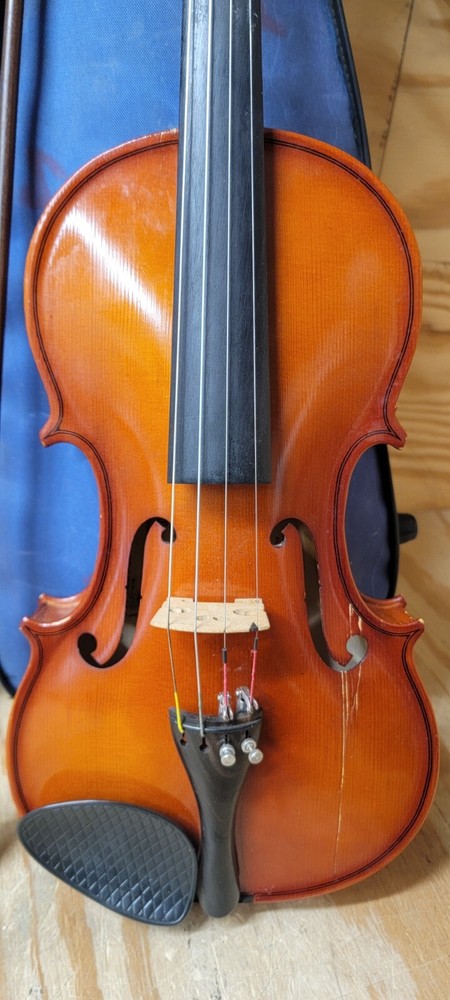 C. Meisel Violin with Bow and Carrying Case