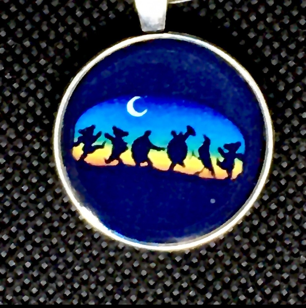 Handmade Grateful Dead Keychain