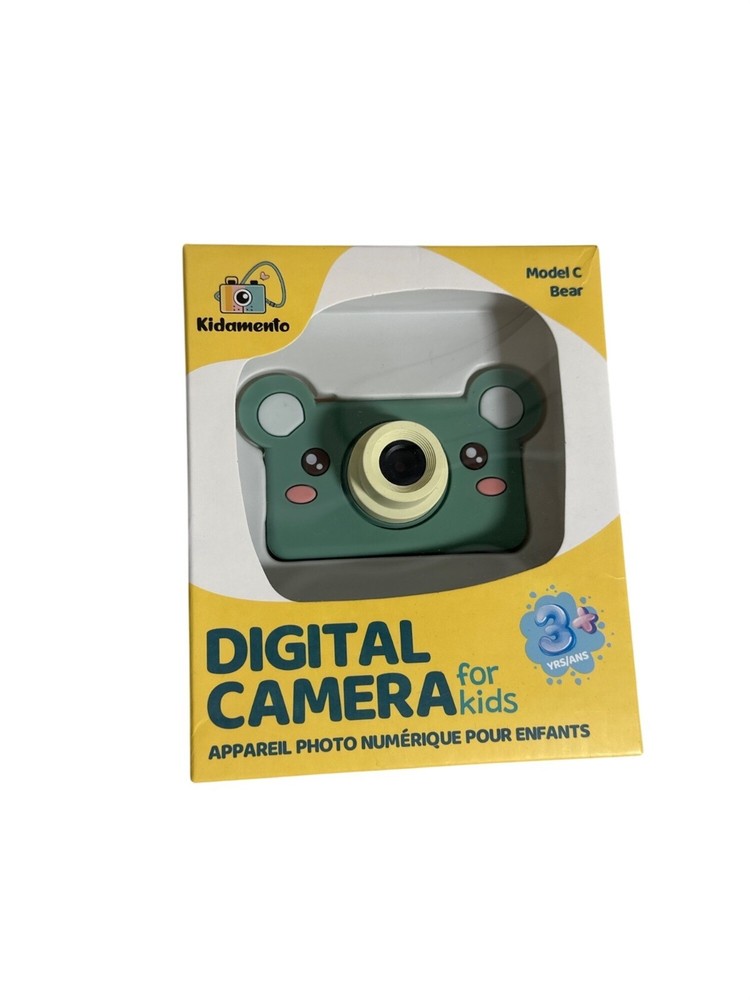 Kidamento - Model C Digital Camera for Children - Green
