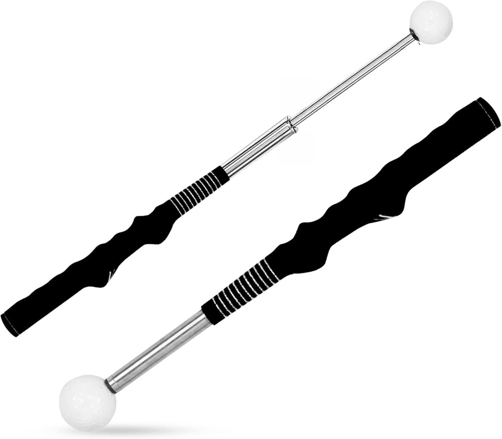 Retractable Golf Swing Training Aid Golf Swing Trainer Portable Grip Trainer US