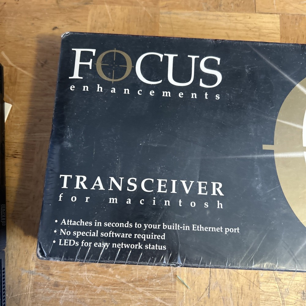 Focus Enhancements Transceiver EtherLAN 060-2170 Combo for Macintosh thinnet