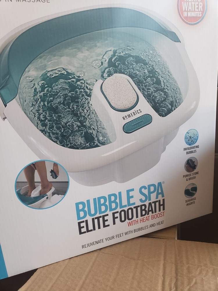 HOMEDICS BUBBLE SPA ELITE FOOTBATH