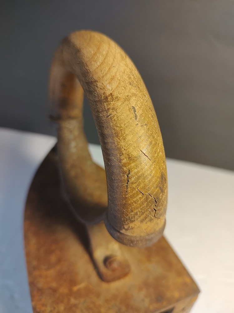 Antique Victorian Coal Clothes Iron