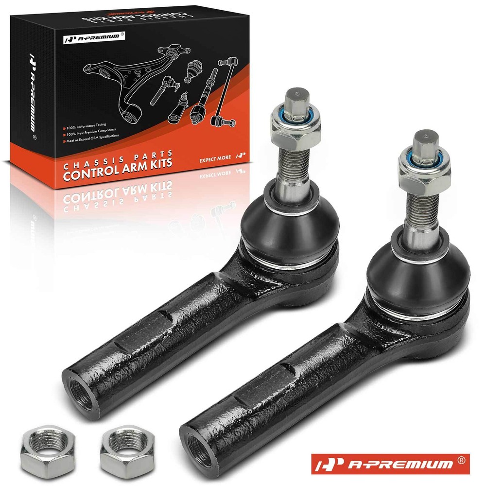 A-Premium 2x Front Outer Side Tie Rod End for Ram 1500 2019 2020 2021 2022 2023