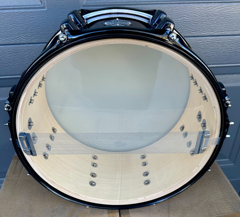 ddrum Snare Drum 14"x6.5" Diablo Red on Black