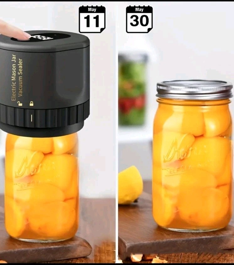 Electric Mason Jar Vacuum Sealer M16