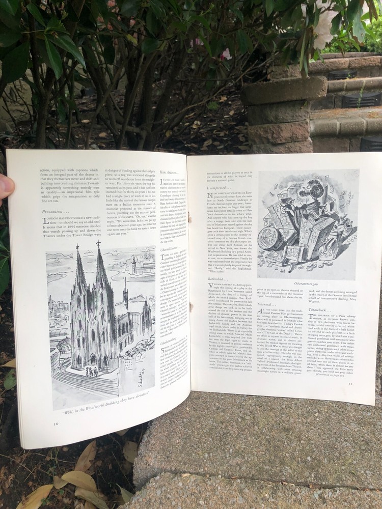 1930 North German Lloyd "Seven Seas" Brochure