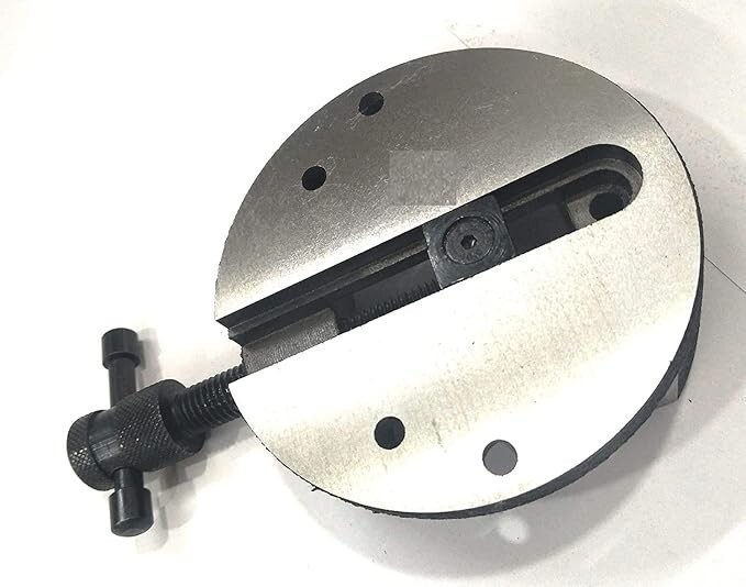 Tilting Rotary Table 3"80MM With Round Vice 3" & T-Nut