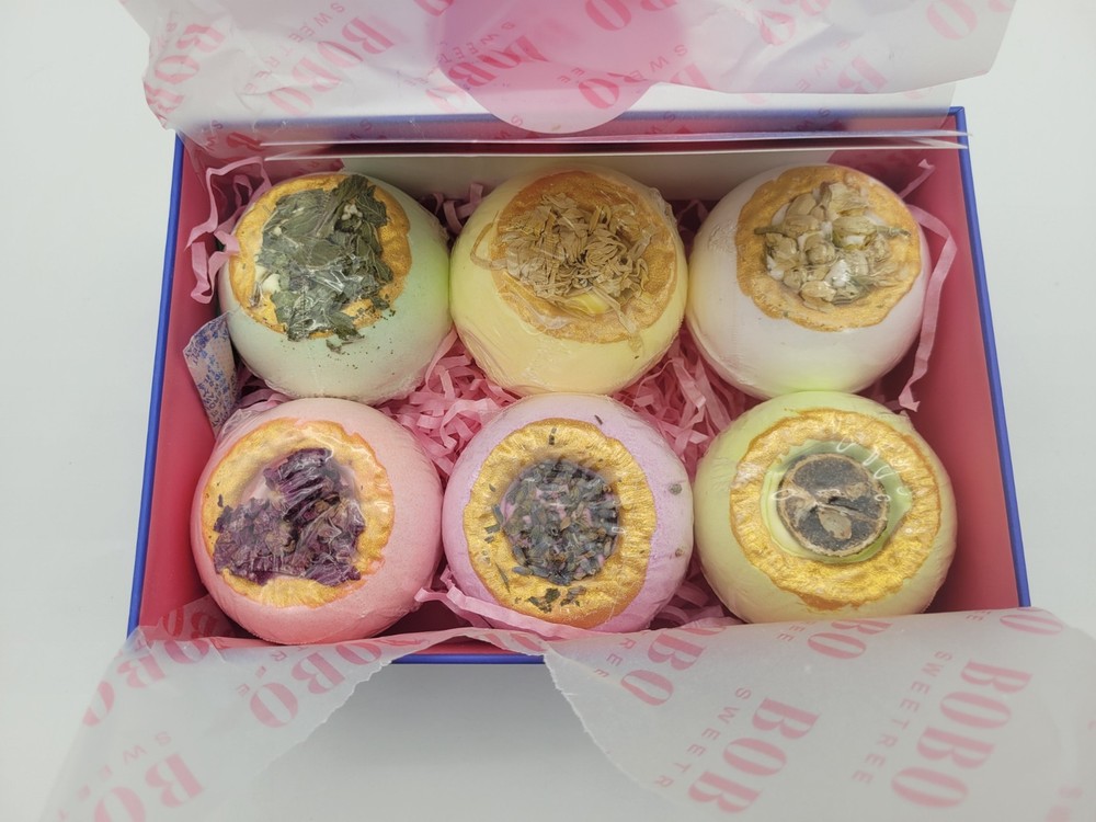 bath bombs 6 pods Bobo Sweetree