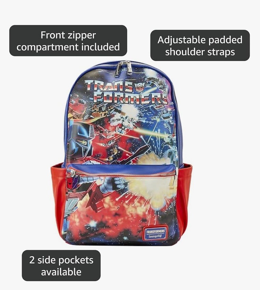 Loungefly Transformers Mini Backpack Officially Licensed Large