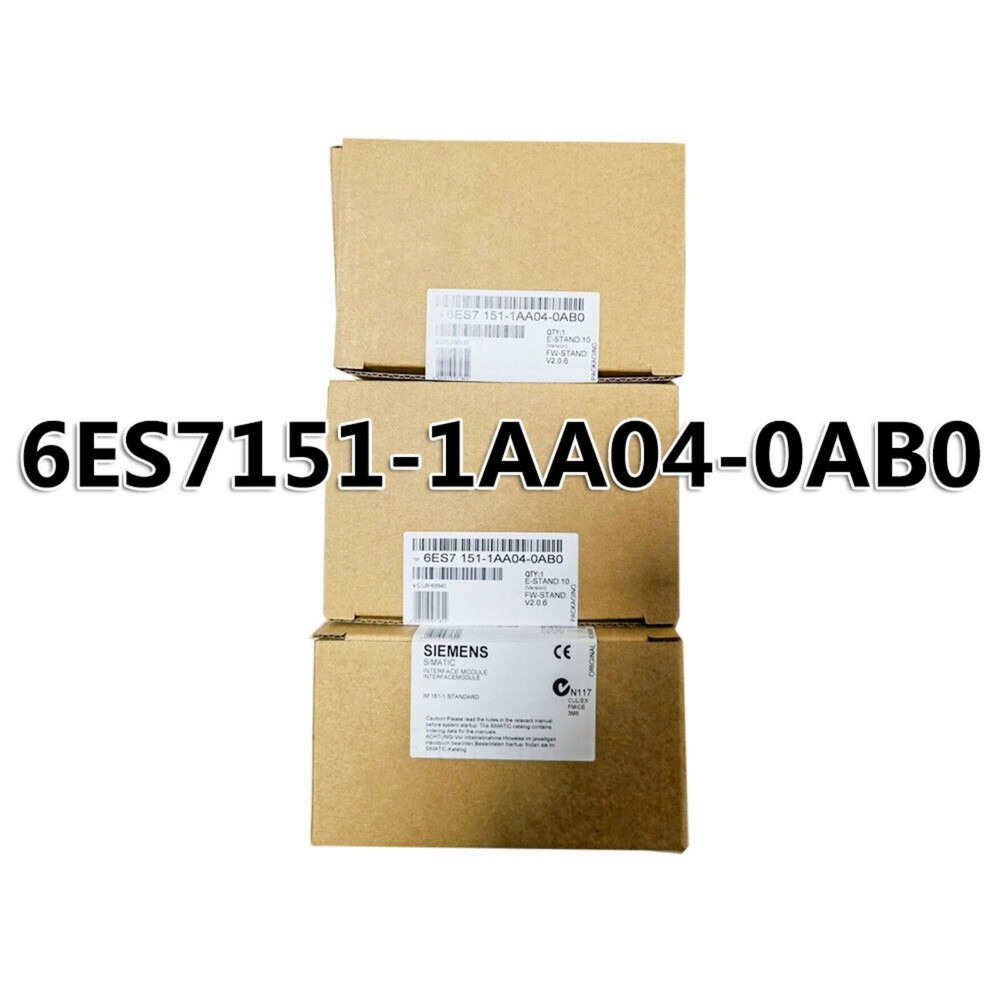 New Siemens 6ES7 151-1AA04-0AB0 6ES7151-1AA04-0AB0 DP INTERFACE MODULE IM151-1
