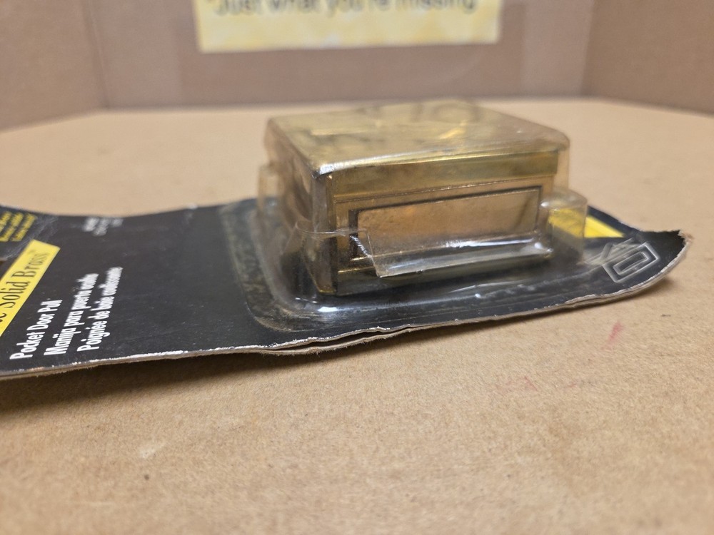 Stanley Classic Solid Brass Deluxe Pocket Door Pull Model 40-4005 CD40-4005