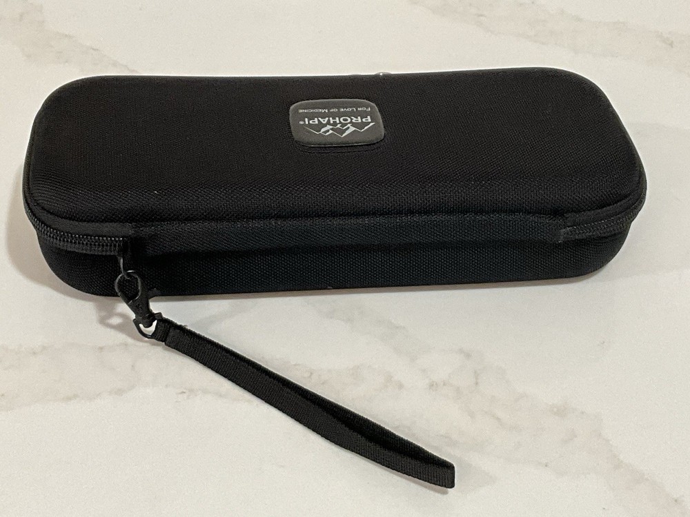 Lightweight Hard Shell Stethoscope Case Black, Prohapi Case Only