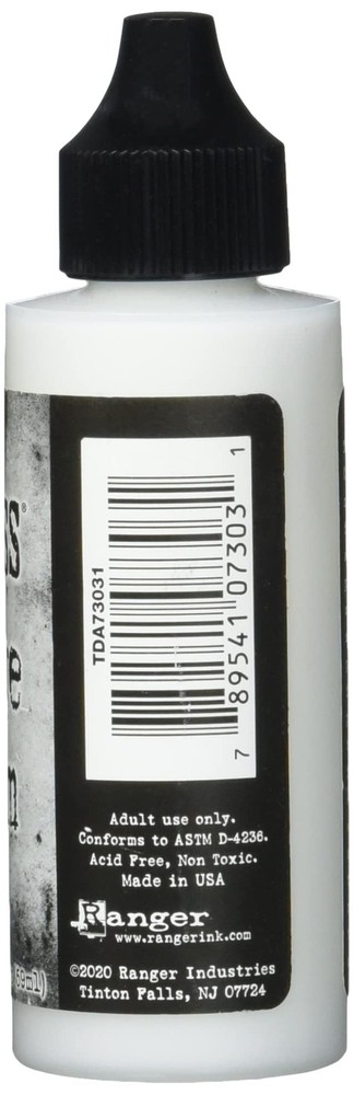 Tim Holtz Distress Collage Medium 2 Oz Matte Gel For Mixed Media Projects