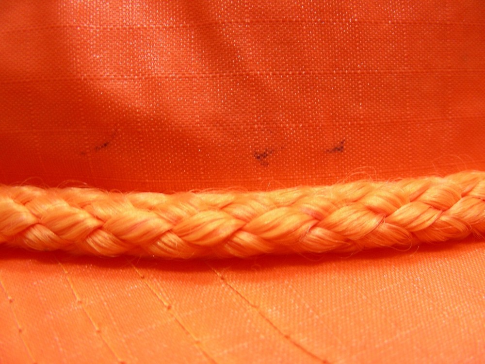 BOEING - Bright Orange - Nylon - One Size Adjustable SNAPBACK Baseball Cap Hat!