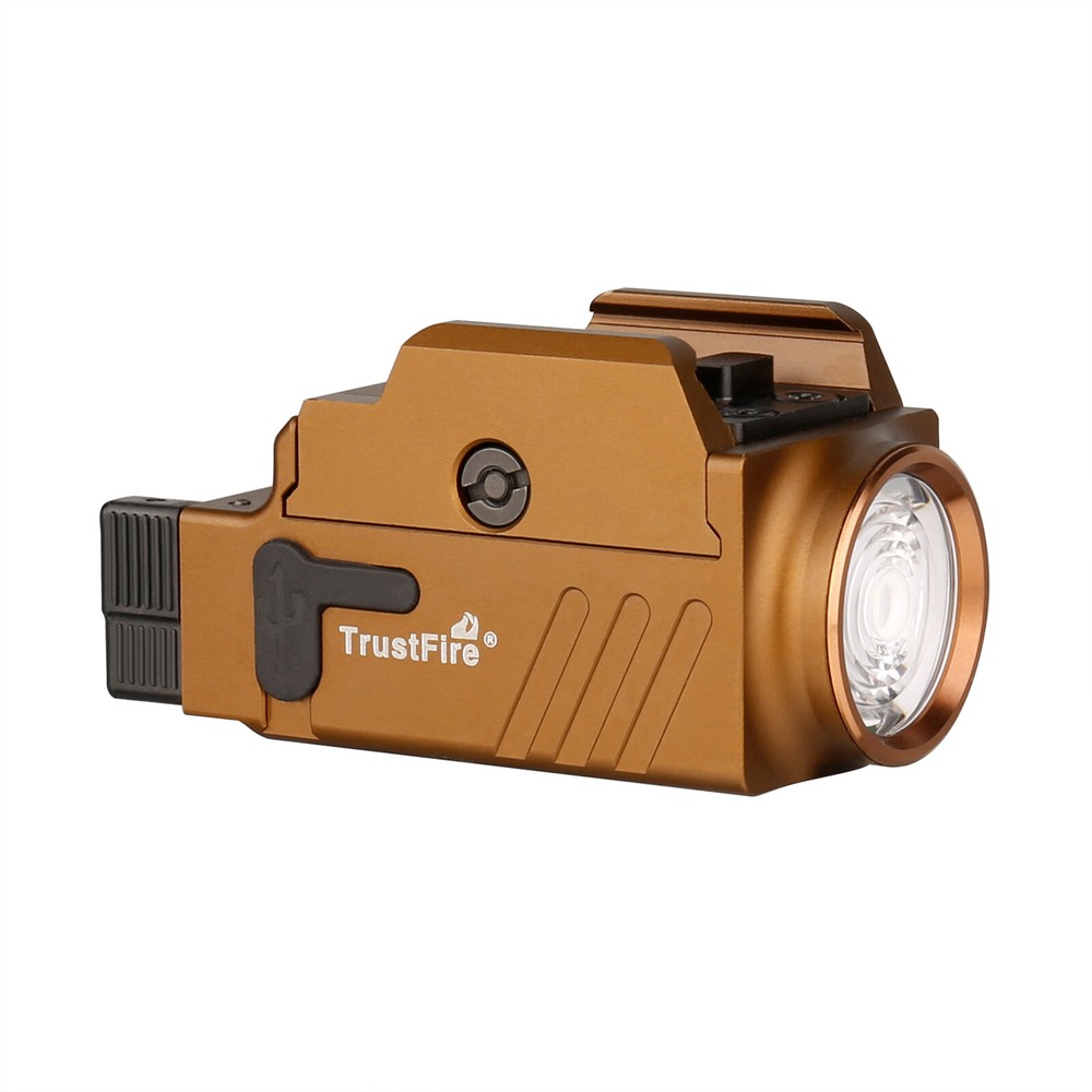 Trustfire Mini Tactical LED Gun Flashlight 800 Lumen Rail Mounted Weapon Light