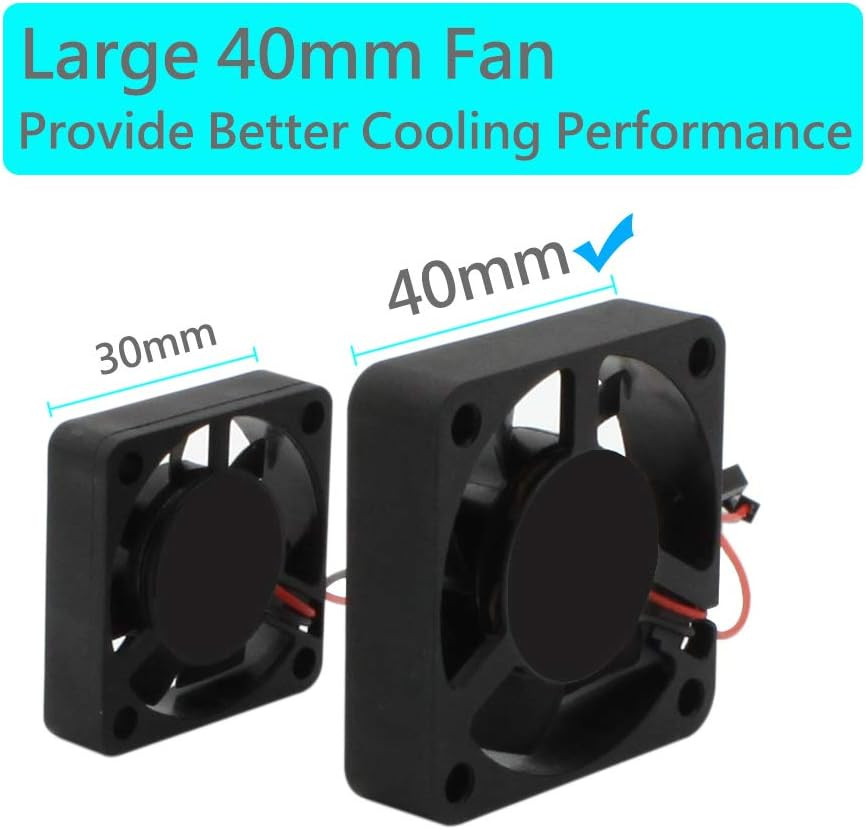 Case for Raspberry Pi 4, ABS Pi 4 Case with Cooling Fan, Pi 4 Heatsink, Simple