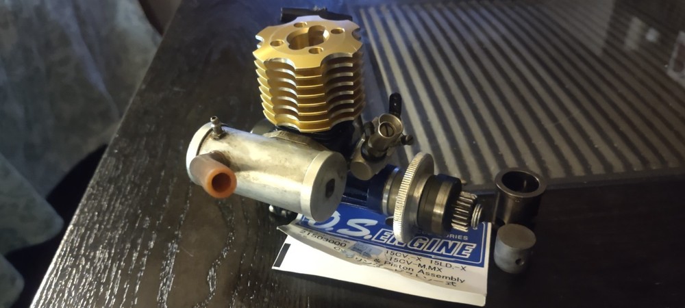 Os Max Hyper Series Cv15 New Piston & Sleeve Fresh Build. Nice