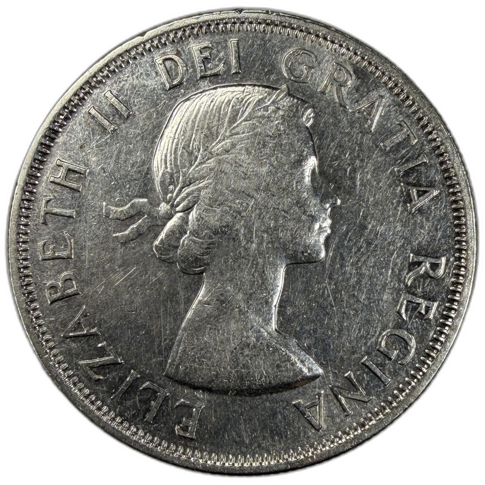 Canada - 50 Cents - 1956 - KM#53 - Silver .800