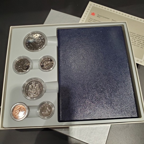 1984 Canada Specimen Set Of 6 Coins