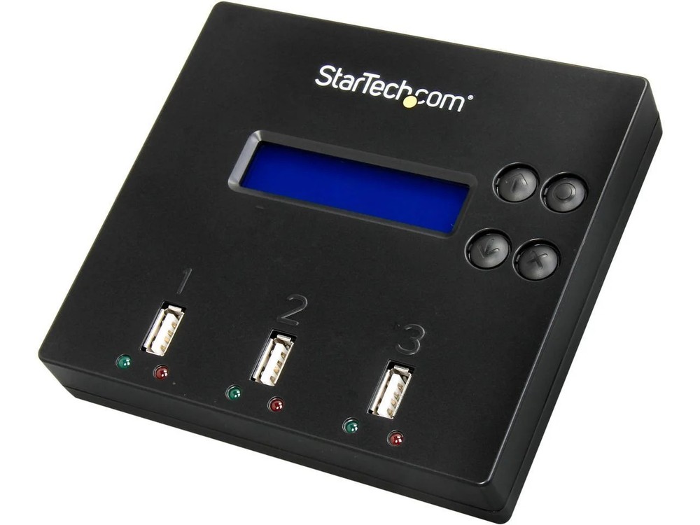 StarTech 1:2 Standalone USB 2.0 Flash Drive Duplicator and Eraser