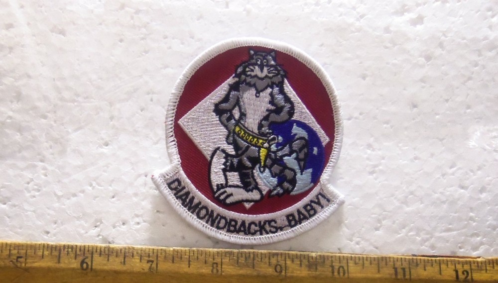 US Navy - Tomcat Diamondbacks, Baby! Embroidered Patch