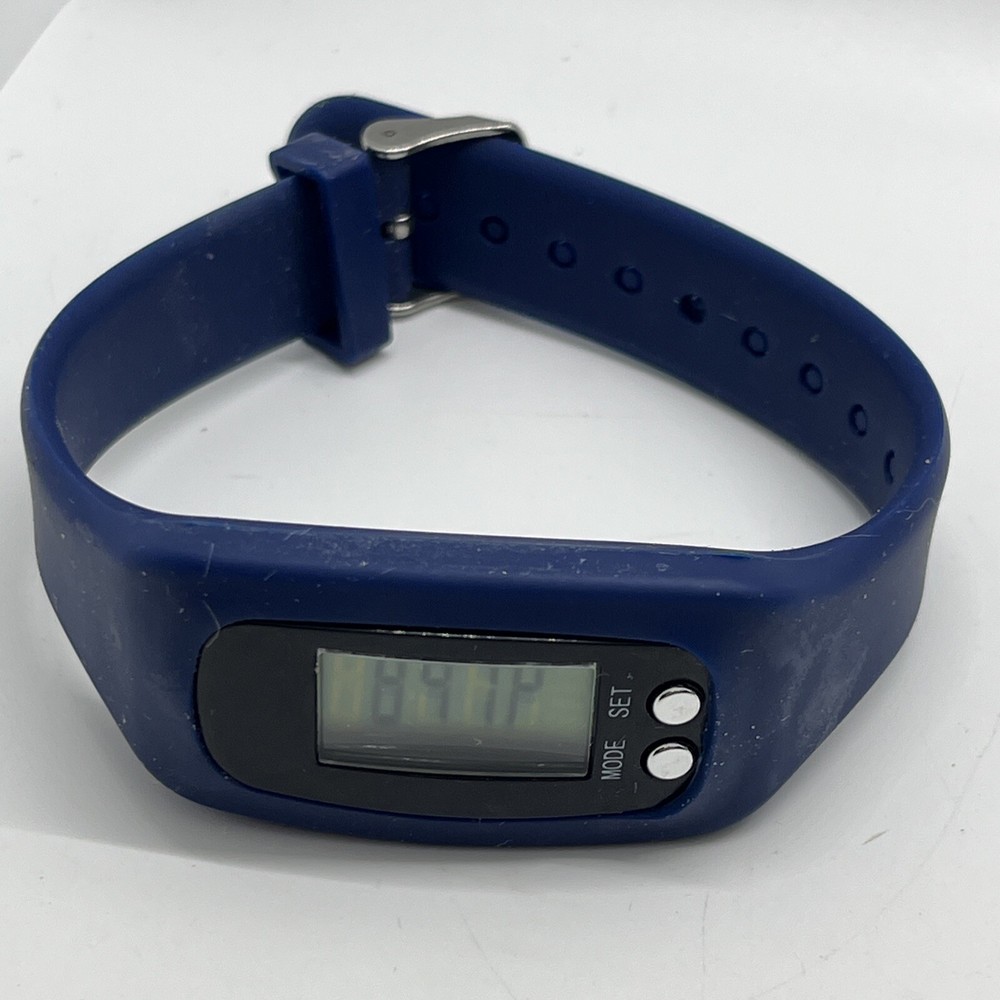Crane Pedometer Blue Adjustable Band