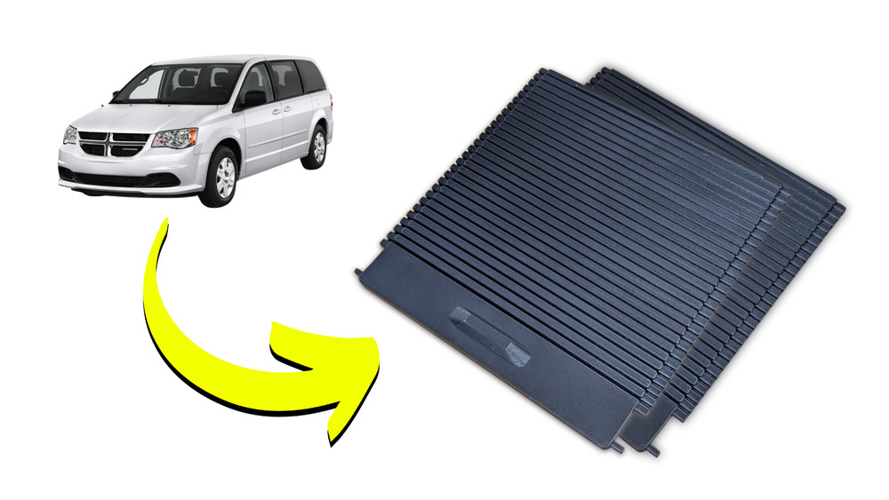 Dodge Caravan Center Console Sliding Cover Replacement Lid Door