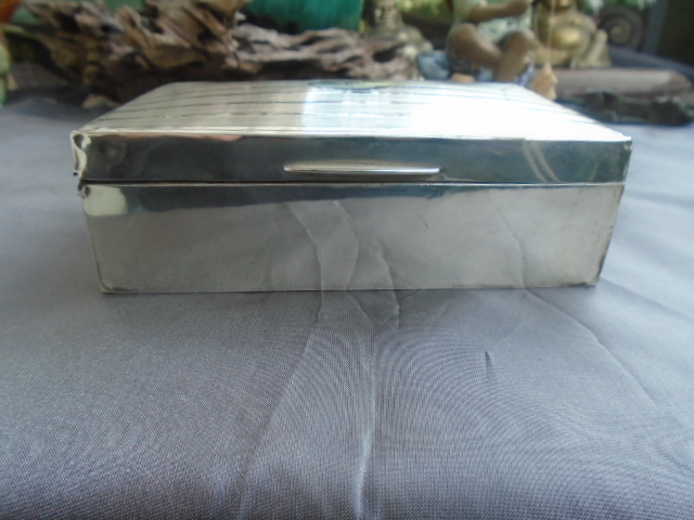 ART DECO . DESK TOP CIGARETTE.CARD BOX BIRMINGHAM