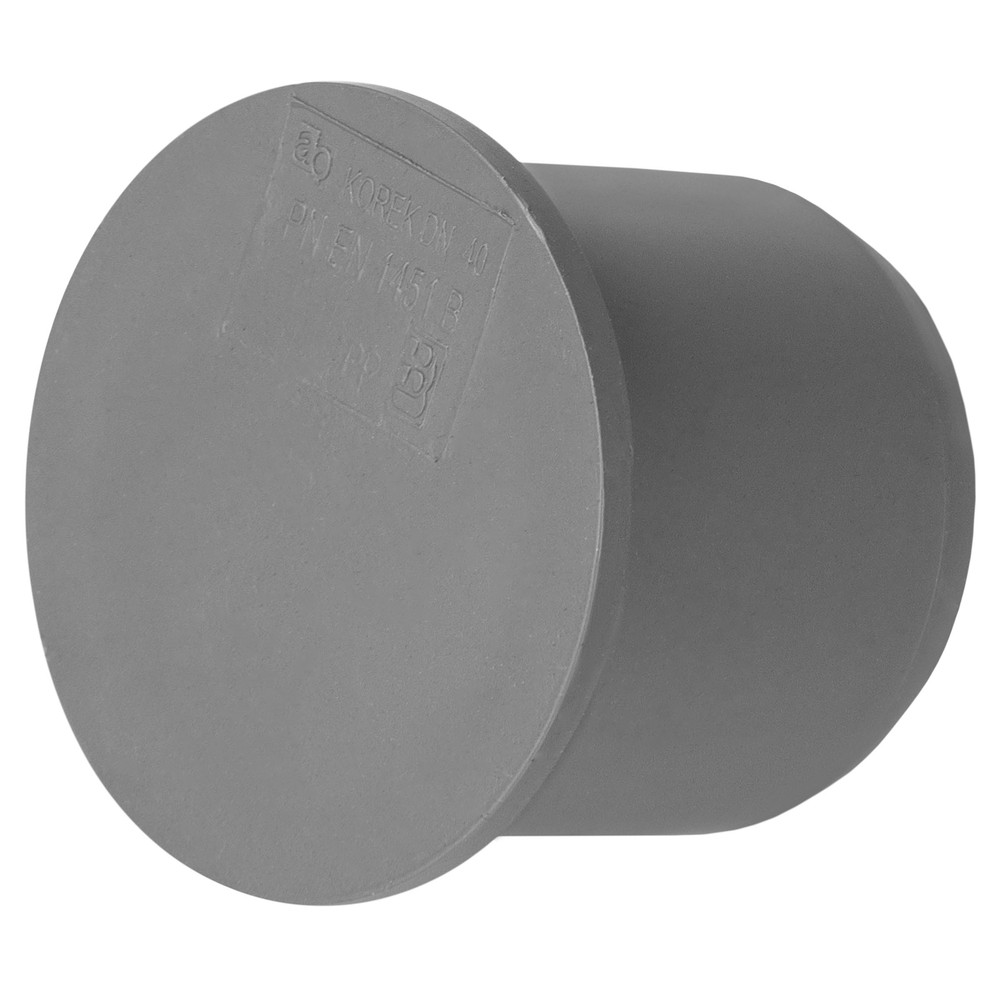 Socket Plug 40mm Waste Pipe Soil Pipe Vent Pipe Cap Blank Stop End Push-Fit