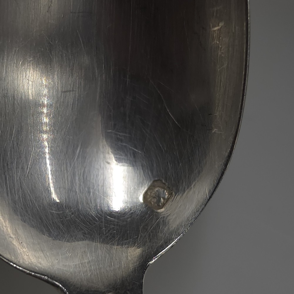 Small Henri Soufflot Spoons in Solid Silver