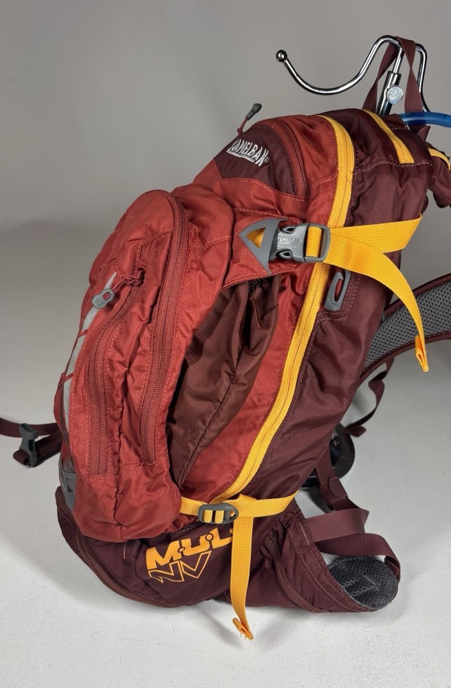 Camelbak Mule NV Blue/Orange Hydration Pack Hiking Backpack CamelBack