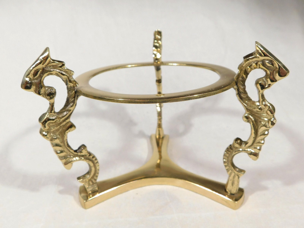 SPHERE Display Stand Large Size Dragon Design Solid Brass