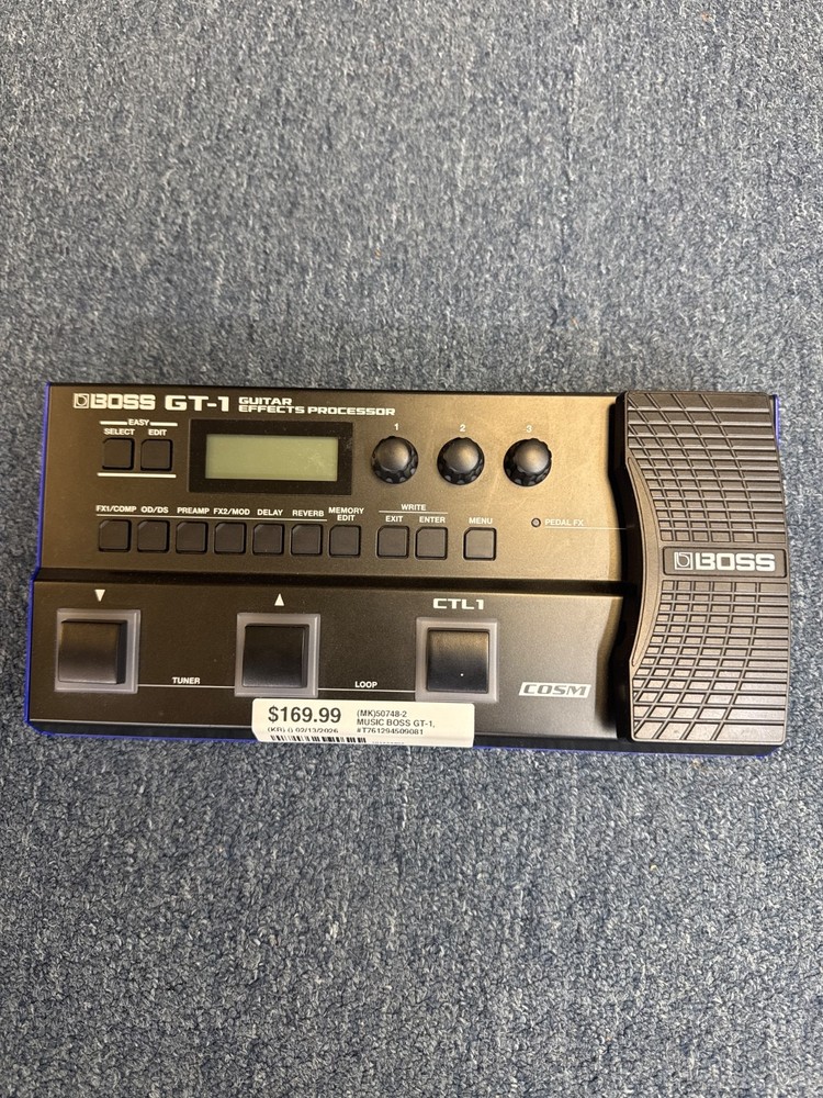 Boss GT-1 Guitar Multi-Effects Processor