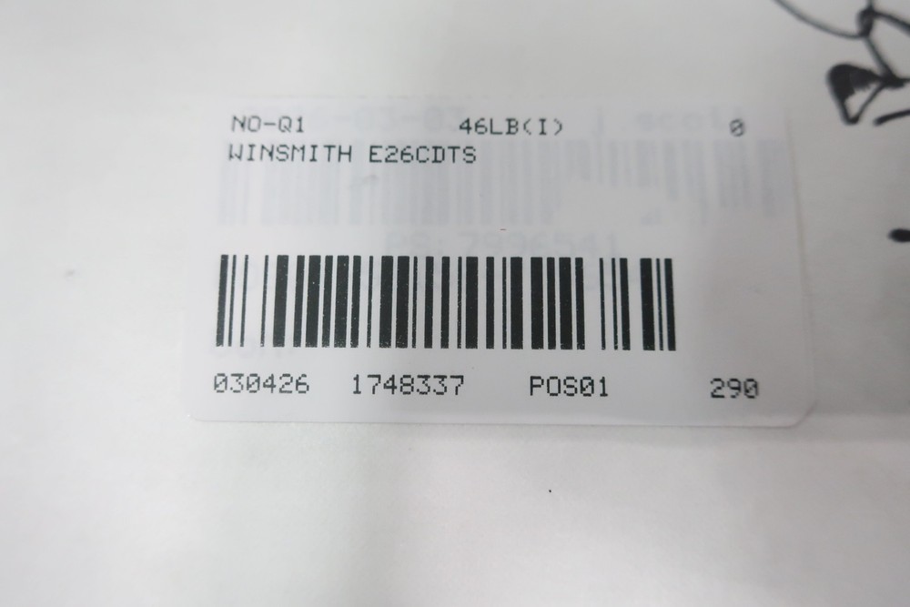 Winsmith E26CDTS Right Angle Gear Reducer 1.80hp 30:1