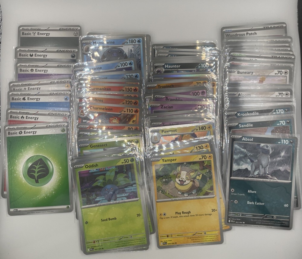 Pokemon TCG: Phantasmal Flames - Complete Base Set - C/UC/R