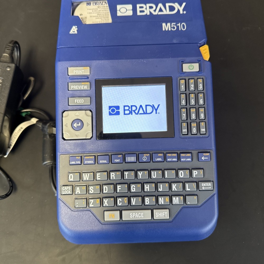 Brady M510 Portable Industrial Handheld Label Printer