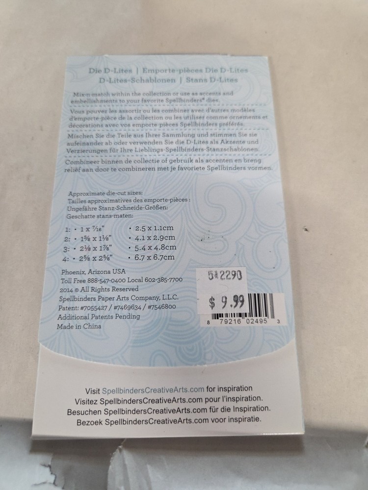 Spellbinders Dies Conversation Bubble Two