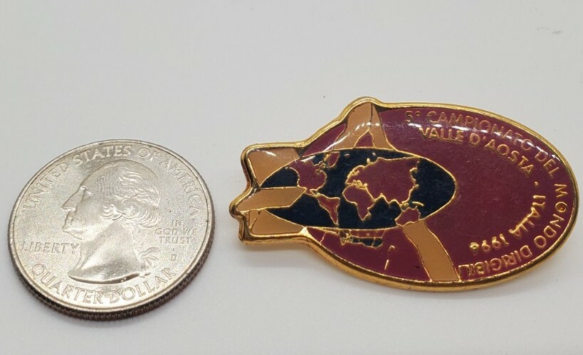 ITALY 1996 DIRIGIBLE WORLD CHAMPIONSHIP LAPEL PIN