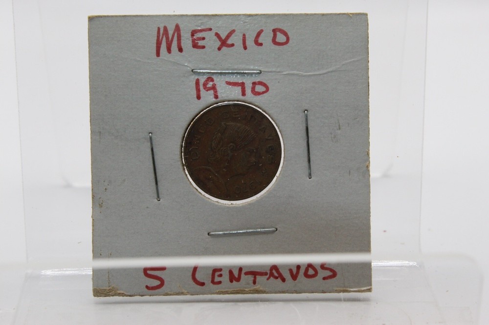 1970 MEXICO 5 CENTAVOS COIN