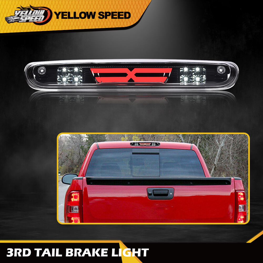 Fit For 2007-14 Chevy Silverado Sierra 1500 2500 3500 LED 3RD Third Brake Light