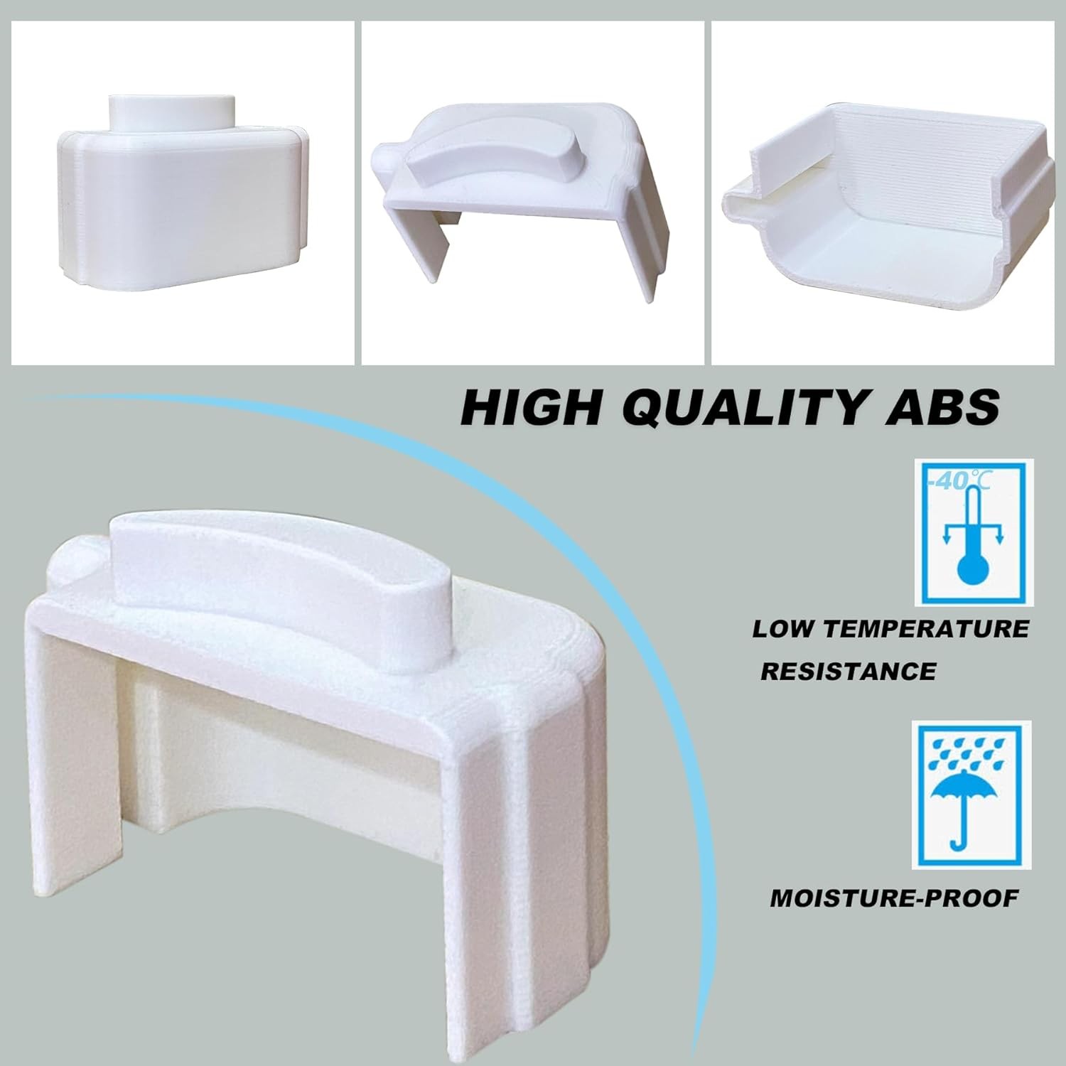 CCLINK Refrigerator Door Repair Parts Compatible With Samsung white